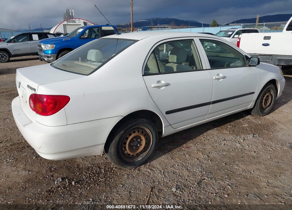 2004 TOYOTA COROLLA CE VIN: 1NXBR32E64Z301245