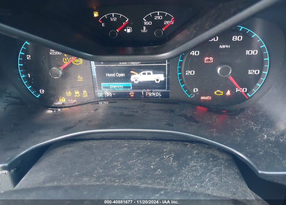 2017 CHEVROLET COLORADO VIN: 1GCPTEE19H1319438