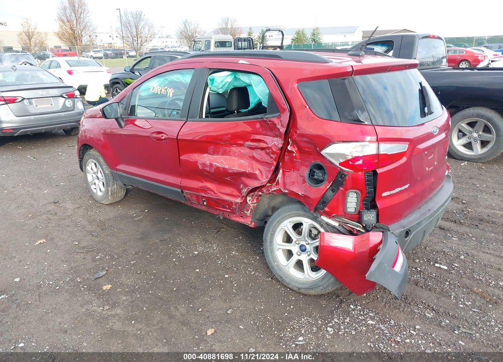 2018 FORD ECOSPORT SE VIN: MAJ6P1UL7JC197982