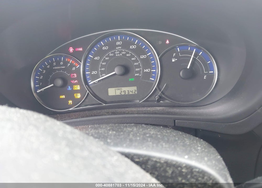 2012 SUBARU FORESTER 2.5X PREMIUM VIN: JF2SHADC9CH402506