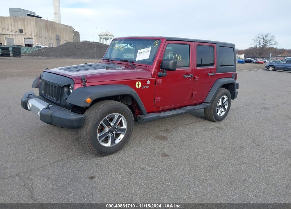 2011 JEEP WRANGLER UNLIMITED SPORT VIN: 1J4BA3H10BL597392