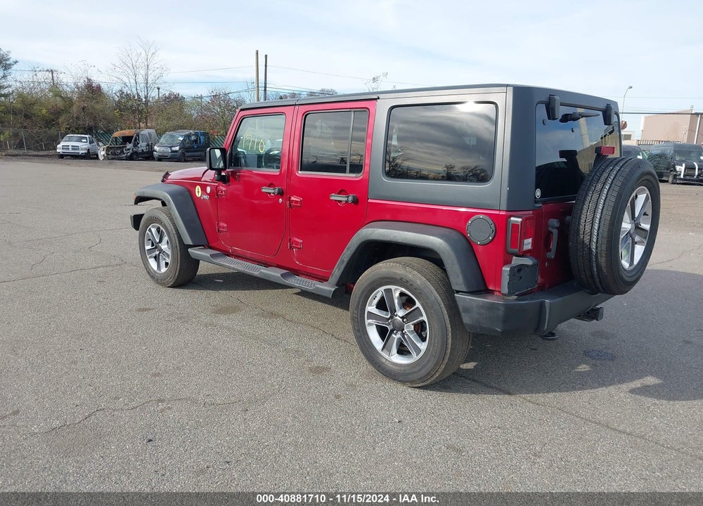 2011 JEEP WRANGLER UNLIMITED SPORT VIN: 1J4BA3H10BL597392