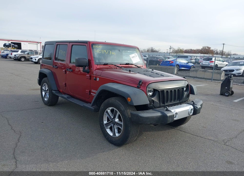 2011 JEEP WRANGLER UNLIMITED SPORT VIN: 1J4BA3H10BL597392