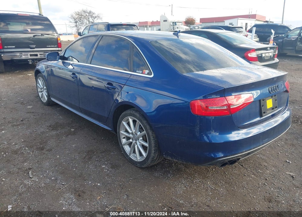 2016 AUDI A4 2.0T PREMIUM VIN: WAUAFAFL1GN005857