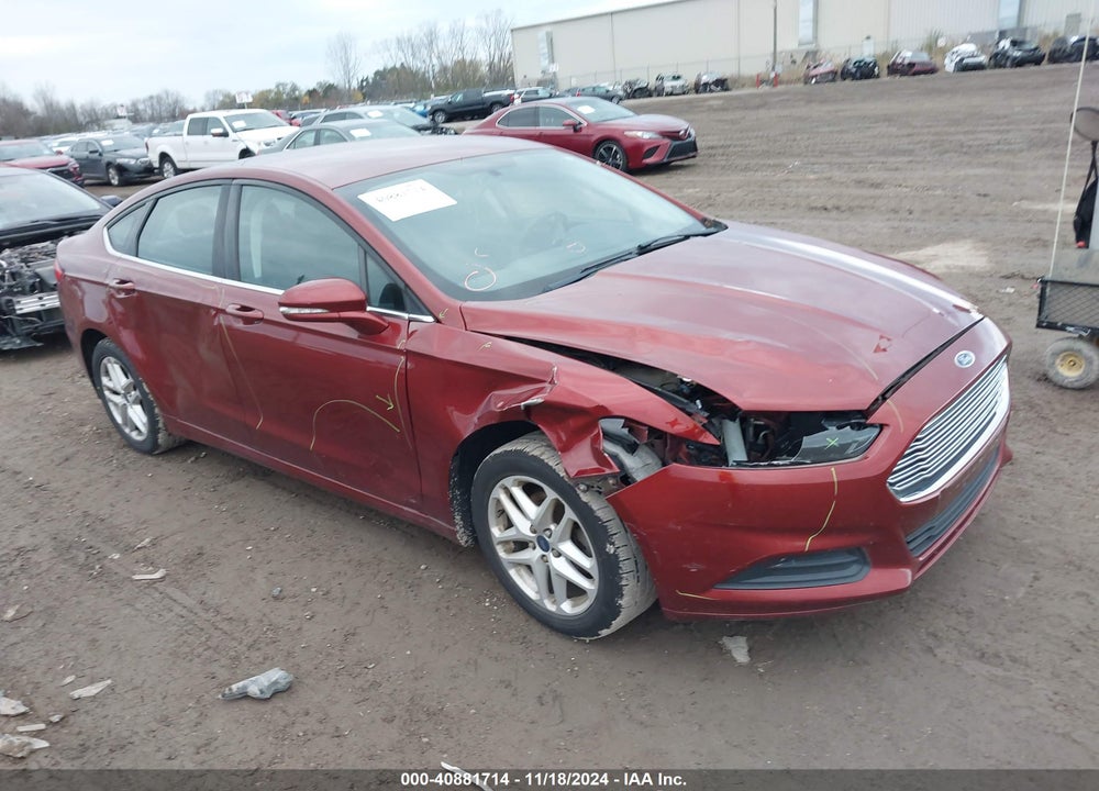 2014 FORD FUSION SE VIN: 3FA6P0HDXER233183