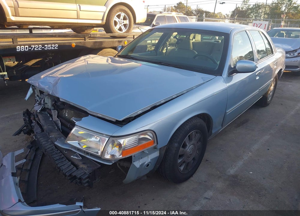 2004 MERCURY GRAND MARQUIS LS VIN: 2MEHM75W04X621273
