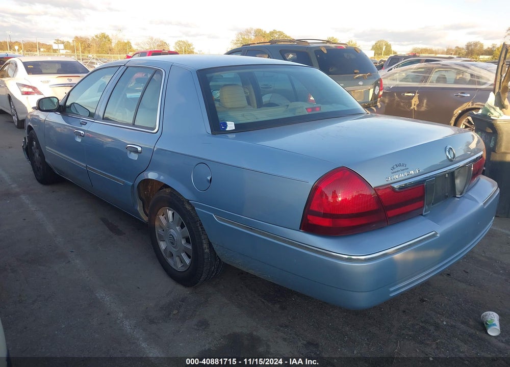 2004 MERCURY GRAND MARQUIS LS VIN: 2MEHM75W04X621273