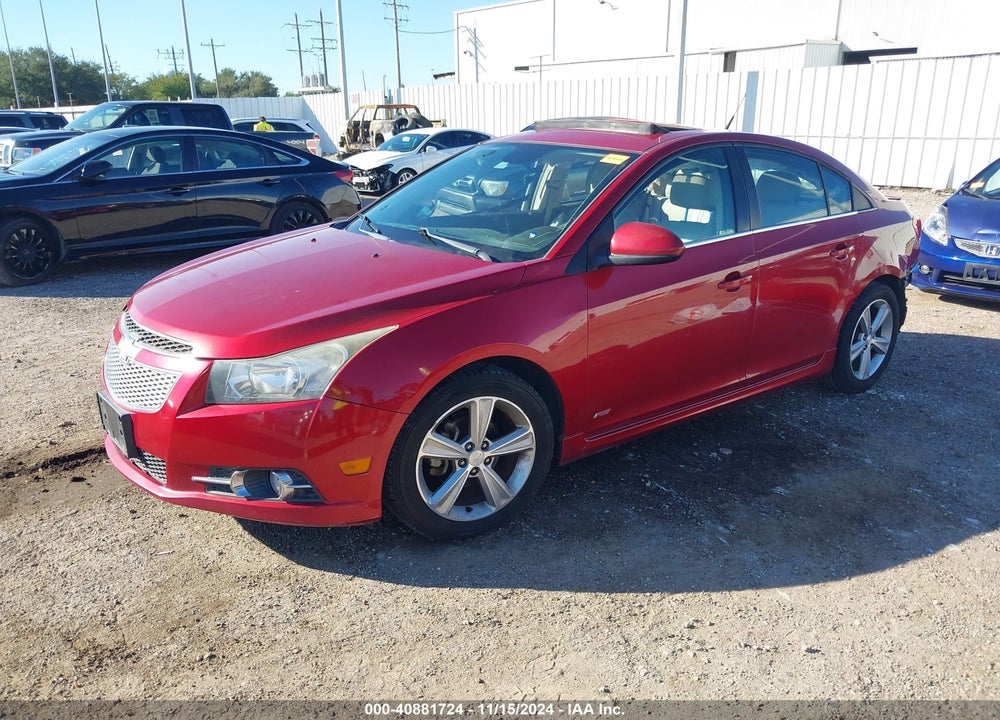 2013 CHEVROLET CRUZE 2LT AUTO VIN: 1G1PE5SBXD7321304