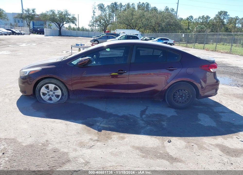 2017 KIA FORTE LX VIN: 3KPFK4A70HE017505