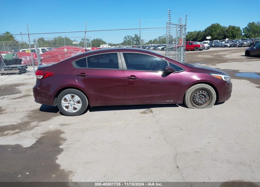 2017 KIA FORTE LX VIN: 3KPFK4A70HE017505