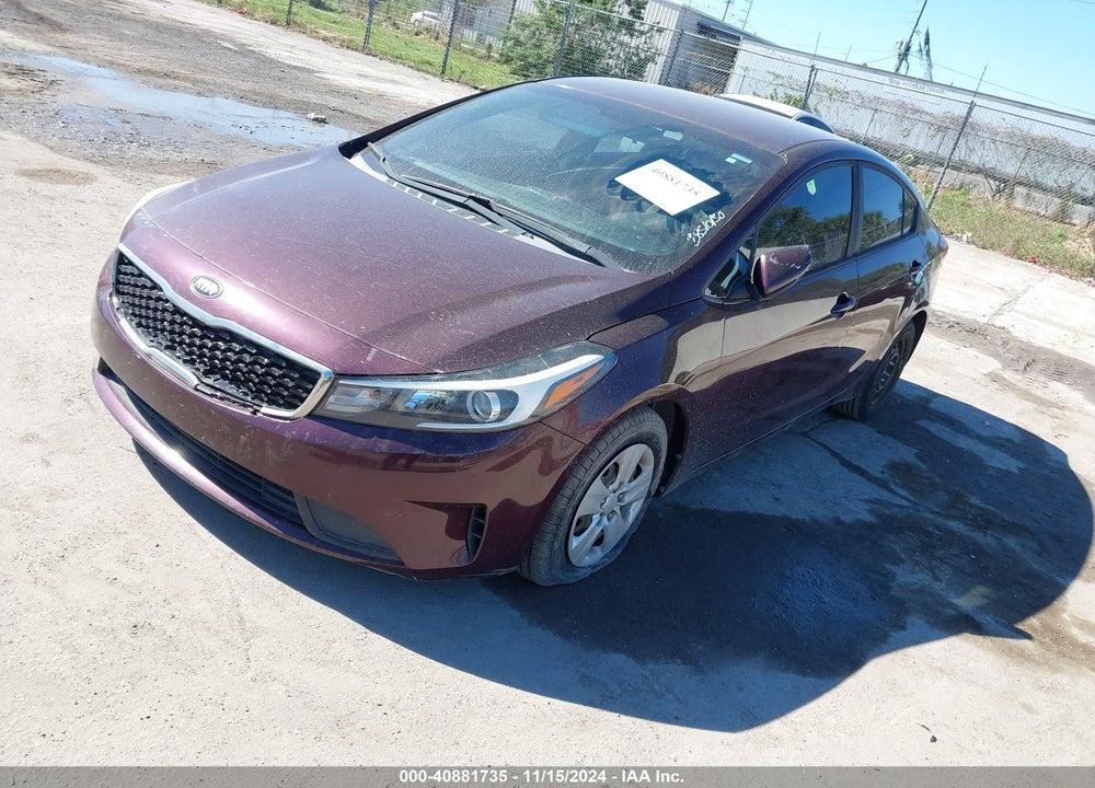 2017 KIA FORTE LX VIN: 3KPFK4A70HE017505
