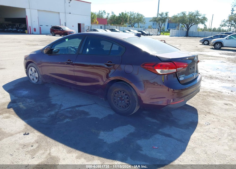 2017 KIA FORTE LX VIN: 3KPFK4A70HE017505