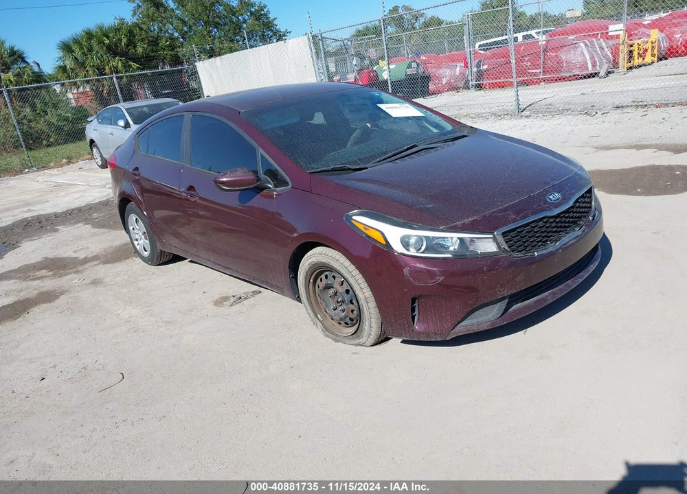 2017 KIA FORTE LX VIN: 3KPFK4A70HE017505