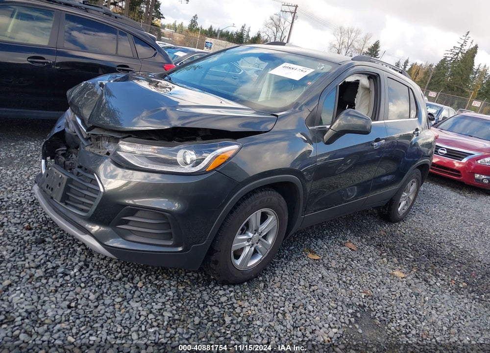 2019 CHEVROLET TRAX LT VIN: 3GNCJLSB8KL271637