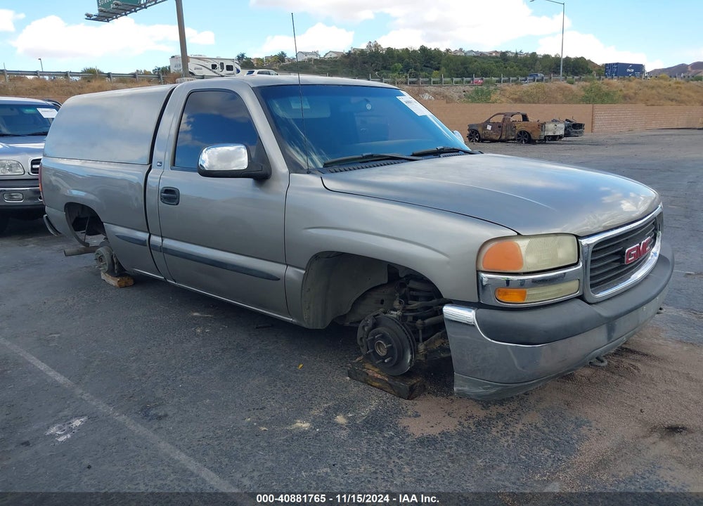 2001 GMC SIERRA 1500 SL VIN: 1GTEC14W71Z201666
