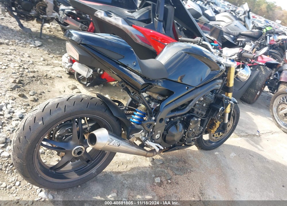 2006 TRIUMPH MOTORCYCLE SPEED TRIPLE VIN: SMT500PK56J252862