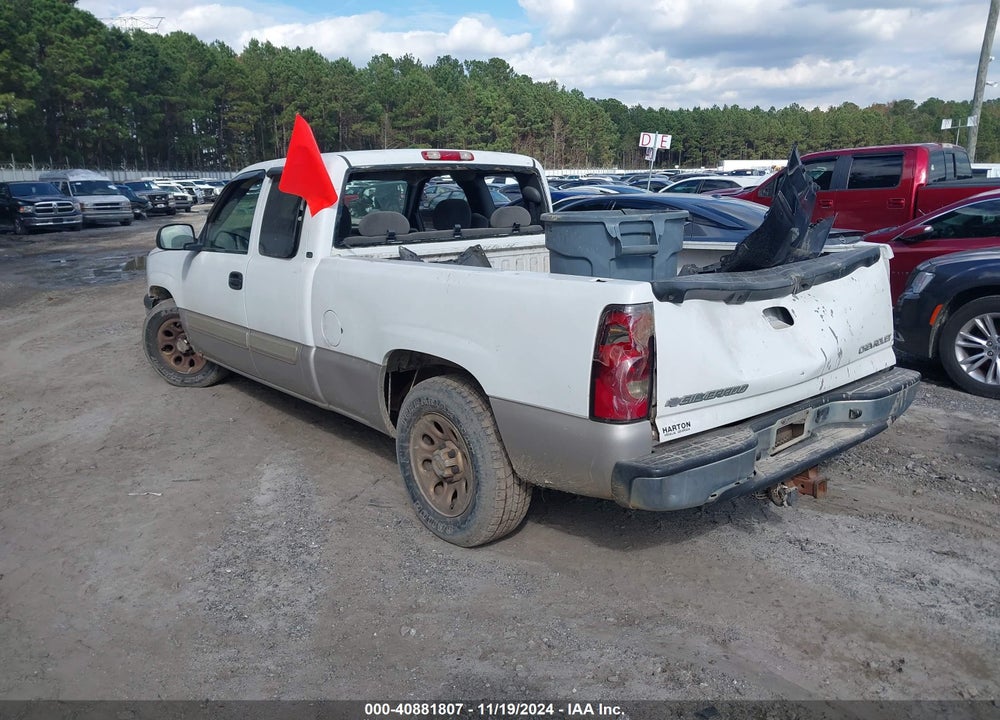 2005 CHEVROLET SILVERADO 1500 LS VIN: 1GCEC19T95Z216805