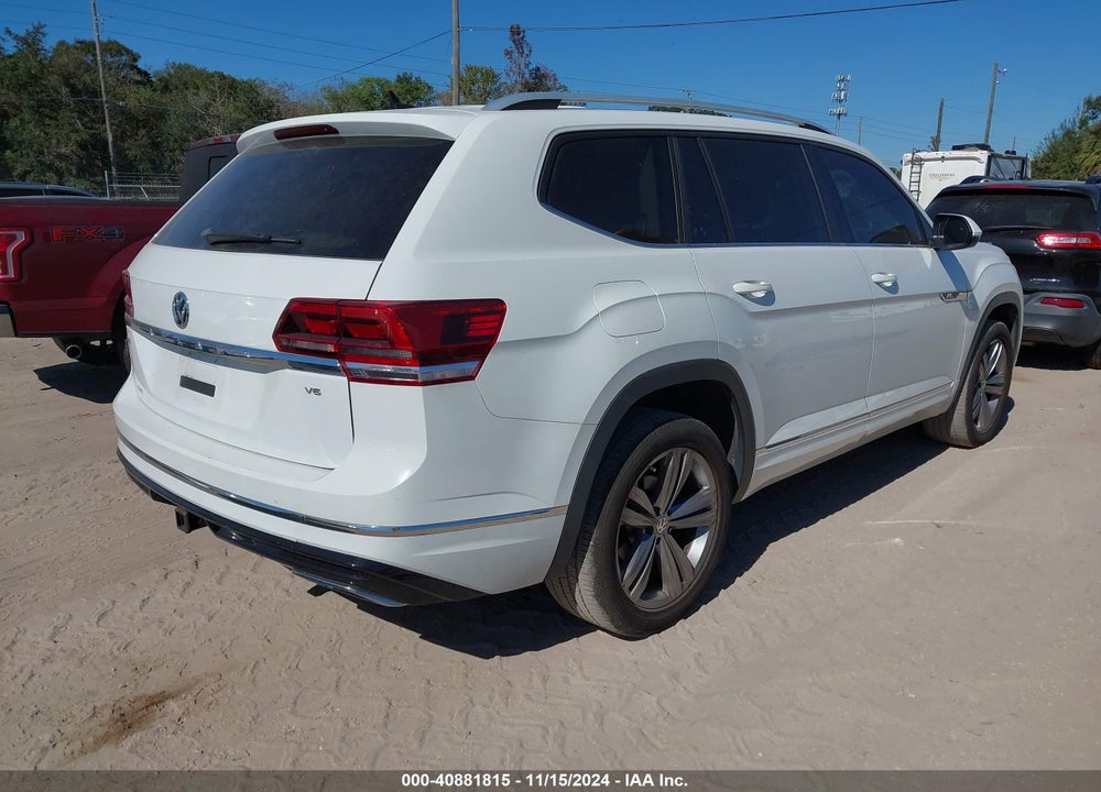 2019 VOLKSWAGEN ATLAS 3.6L V6 SE W/TECHNOLOGY R-LINE VIN: 1V2YR2CA2KC502839