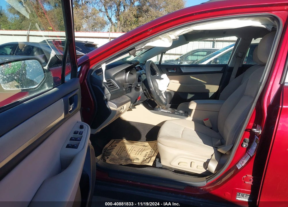 2015 SUBARU OUTBACK 2.5I PREMIUM VIN: 4S4BSBCC1F3256963