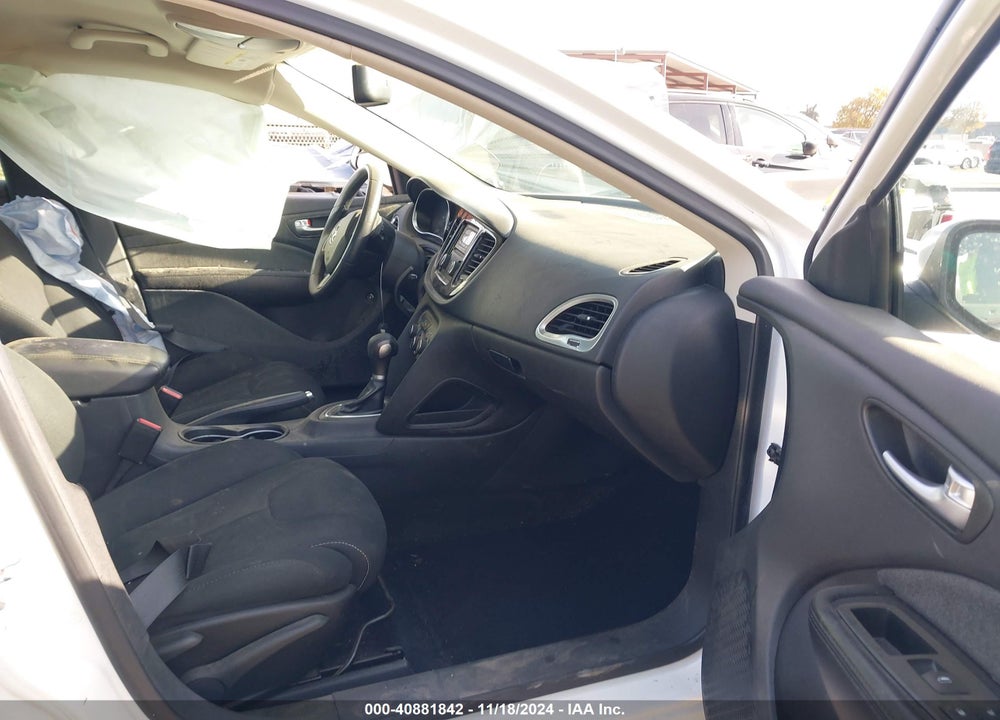 2013 DODGE DART SXT VIN: 1C3CDFBA6DD209000