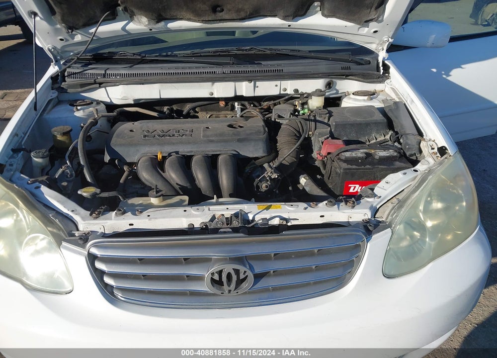 2003 TOYOTA COROLLA LE VIN: JTDBR32E630023117