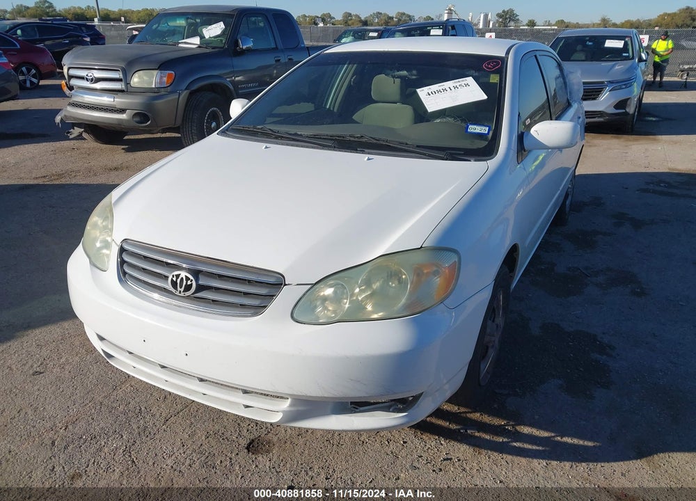 2003 TOYOTA COROLLA LE VIN: JTDBR32E630023117