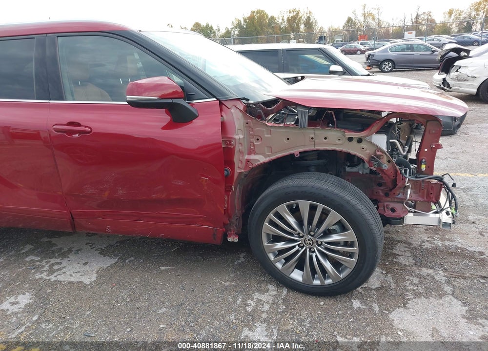 2021 TOYOTA HIGHLANDER PLATINUM VIN: 5TDFZRBH1MS093332