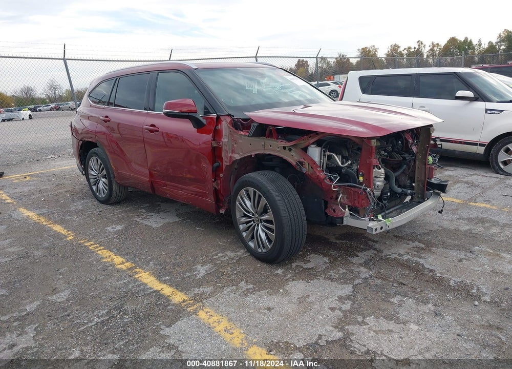 2021 TOYOTA HIGHLANDER PLATINUM VIN: 5TDFZRBH1MS093332