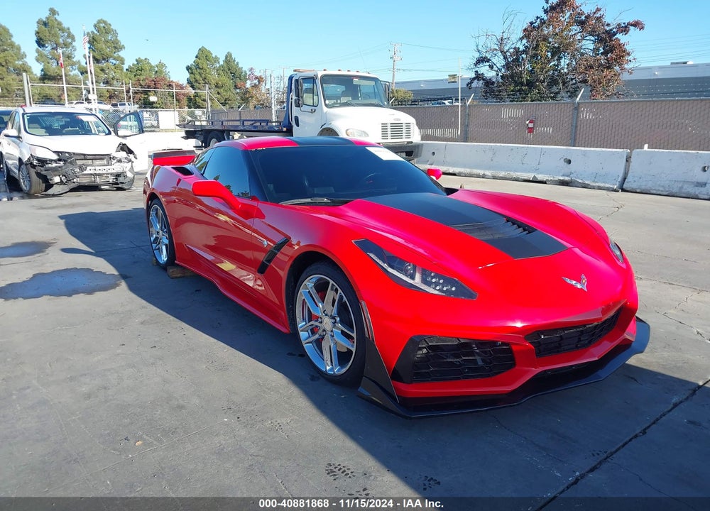 2017 CHEVROLET CORVETTE STINGRAY VIN: 1G1YF2D73H5119768