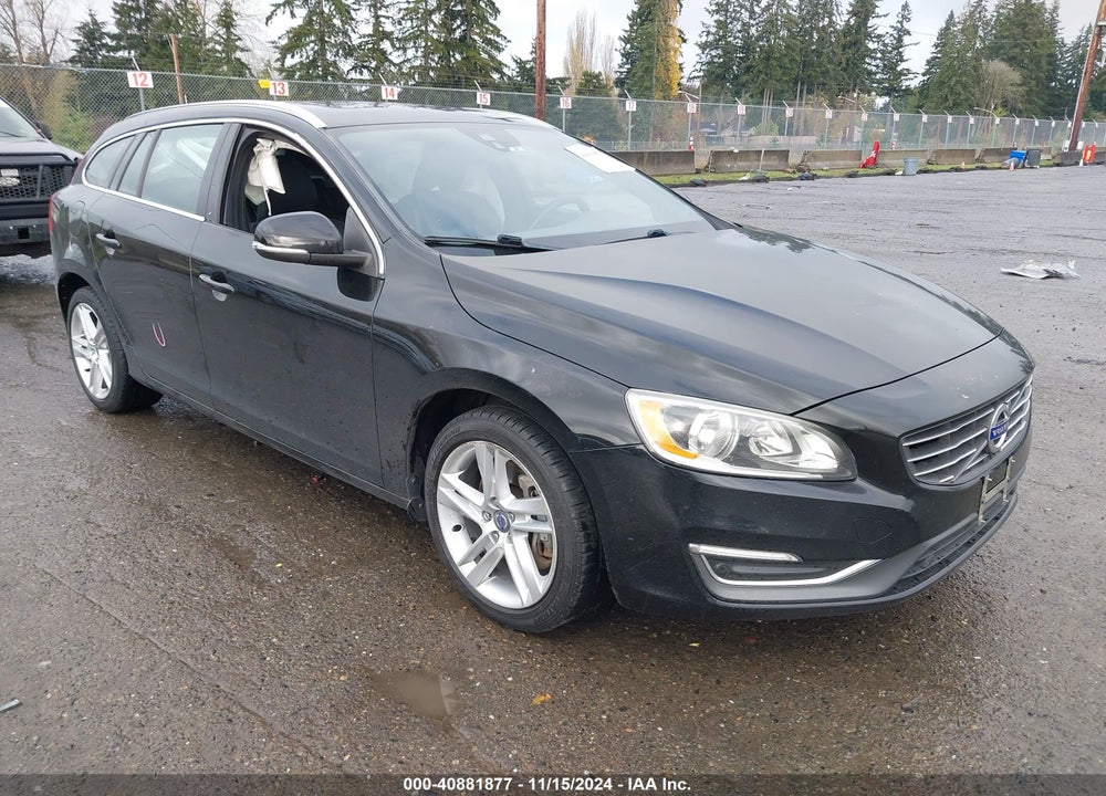 2015 VOLVO V60 T5 PREMIER VIN: YV1612SK7F1241584