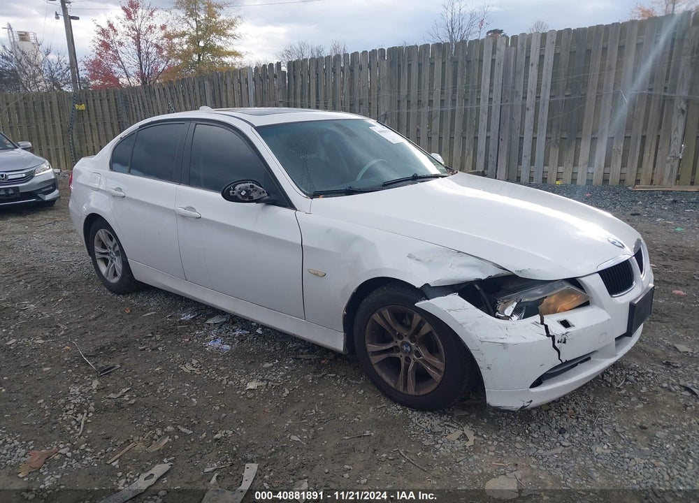 2008 BMW 328XI VIN: WBAVC73538KX91120