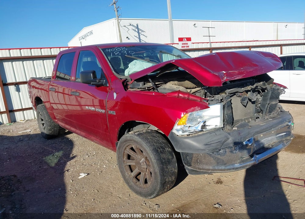 2012 RAM 1500 ST VIN: 1C6RD6KT6CS332983