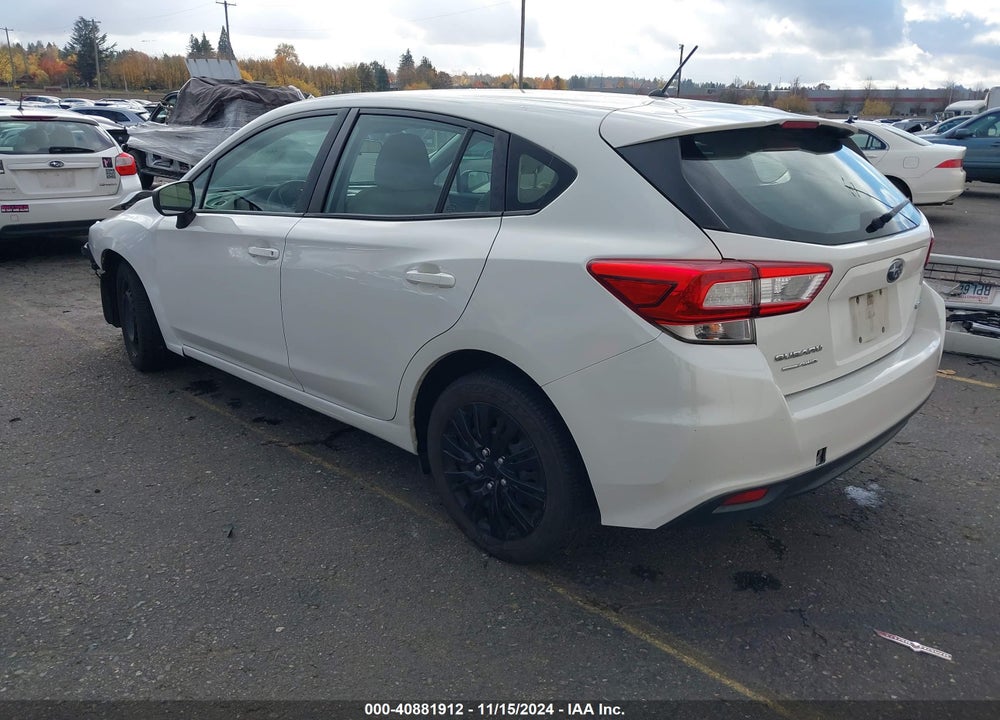 2019 SUBARU IMPREZA VIN: 4S3GTAA69K3704245