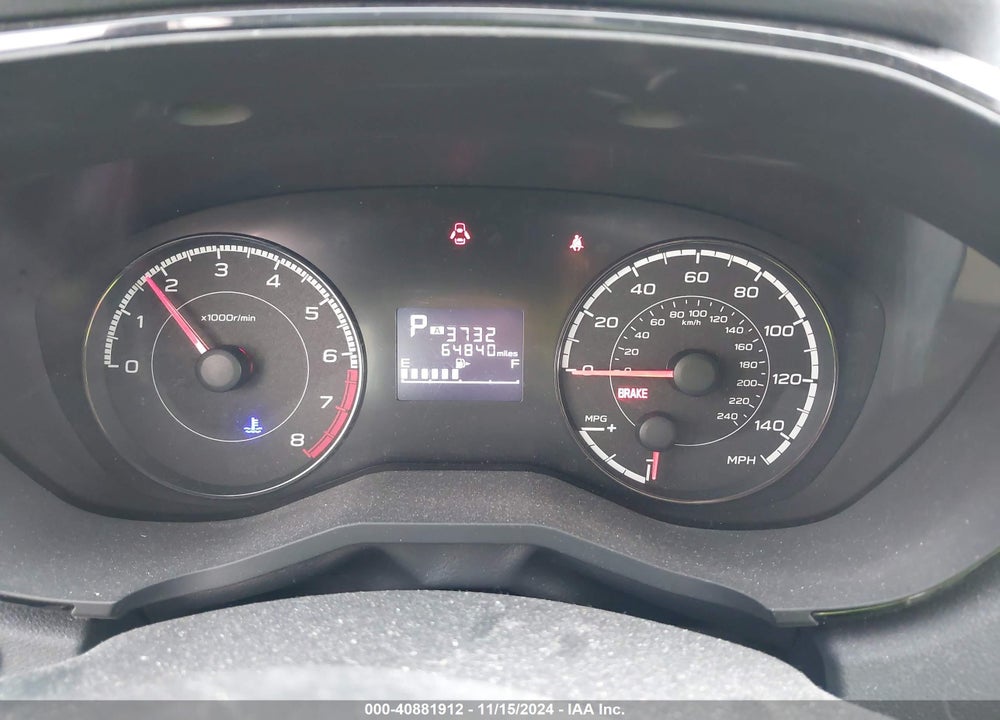 2019 SUBARU IMPREZA VIN: 4S3GTAA69K3704245