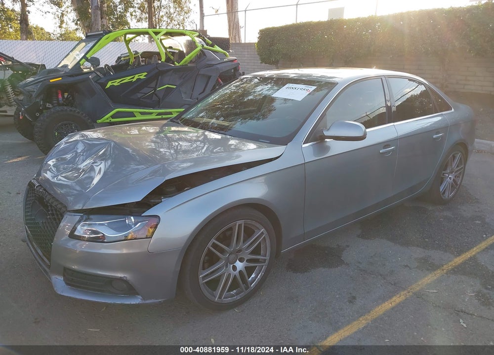 2011 AUDI A4 2.0T PREMIUM VIN: WAUFFAFL9BN052164