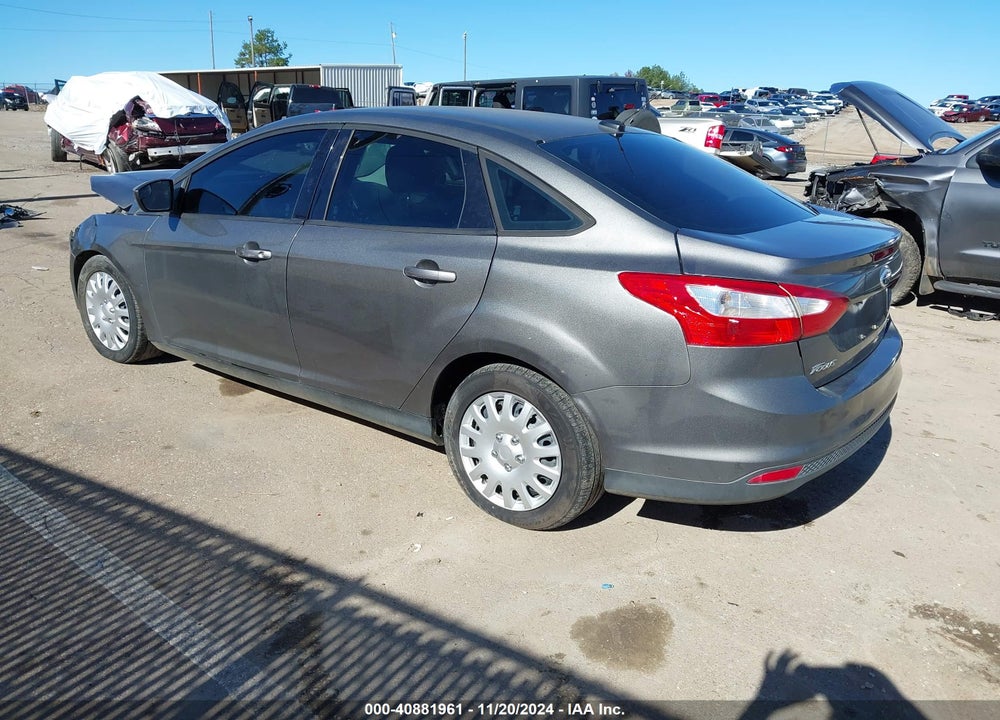 2012 FORD FOCUS SE VIN: 1FAHP3F29CL106495