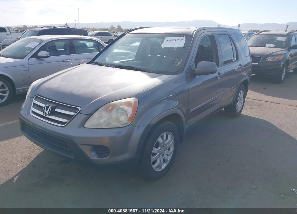 2006 HONDA CR-V SE VIN: JHLRD78956C049907