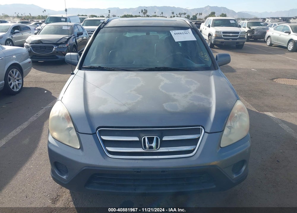 2006 HONDA CR-V SE VIN: JHLRD78956C049907