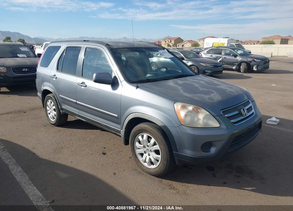 2006 HONDA CR-V SE VIN: JHLRD78956C049907