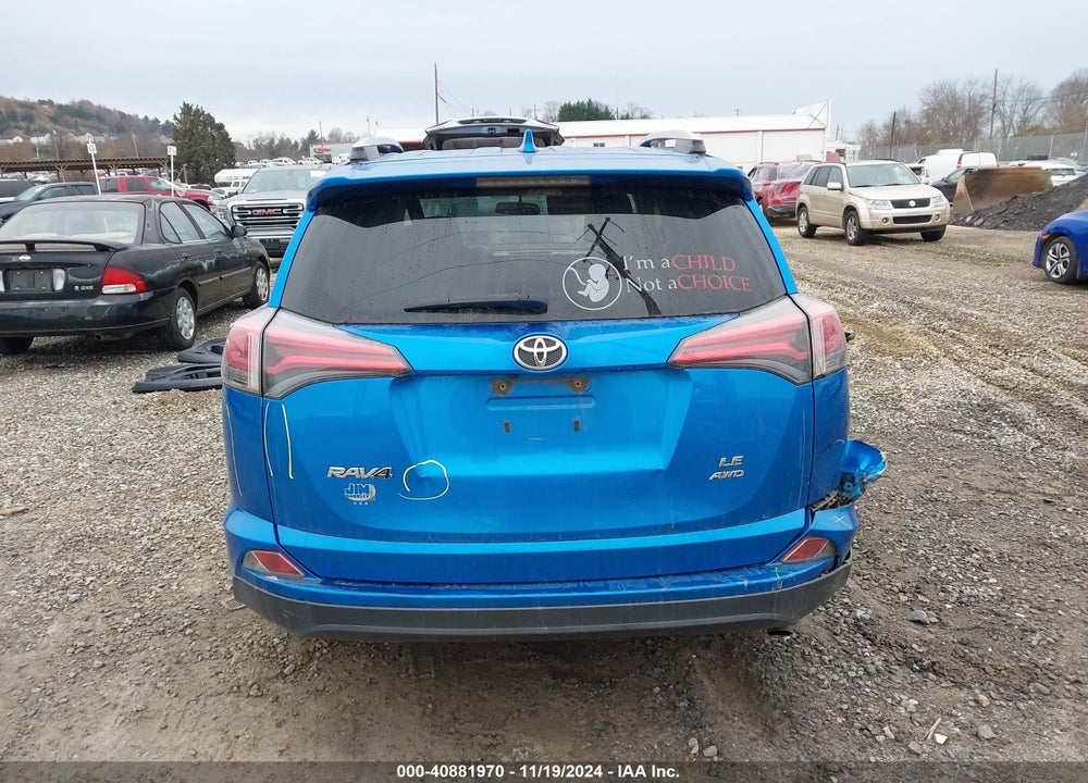 2016 TOYOTA RAV4 LE VIN: JTMBFREV5GJ057444