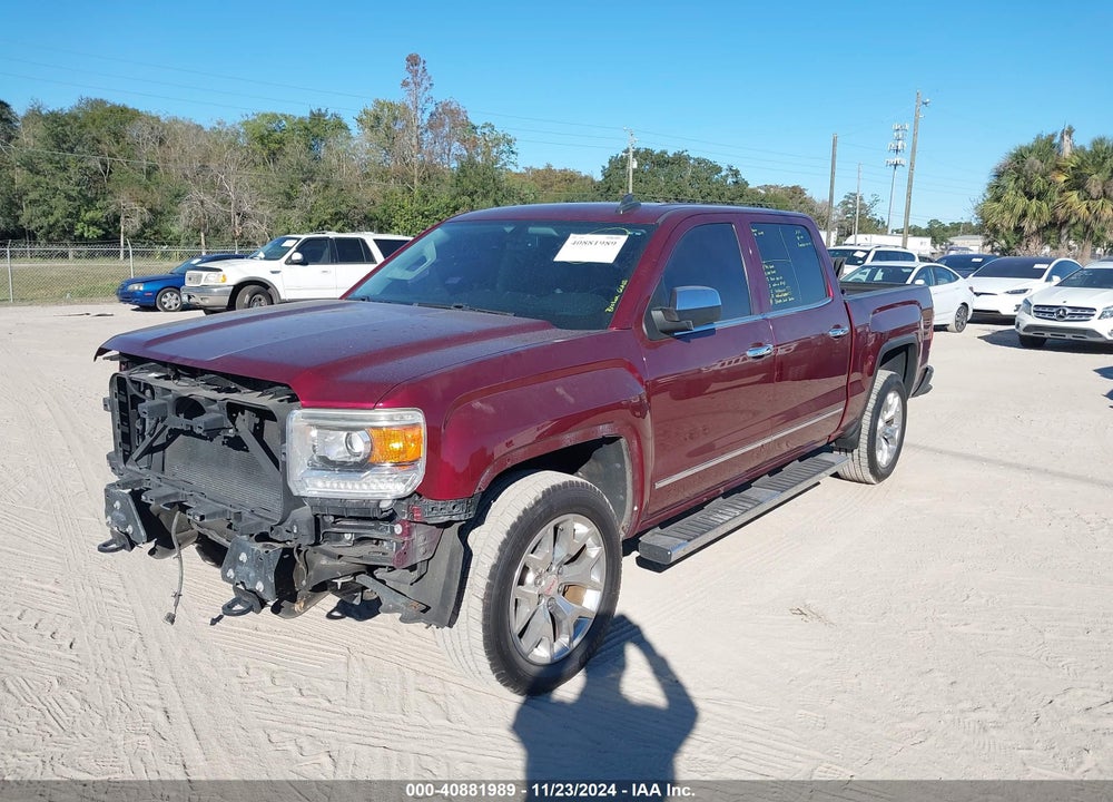 2015 GMC SIERRA 1500 SLT VIN: 3GTU2VEC4FG347203