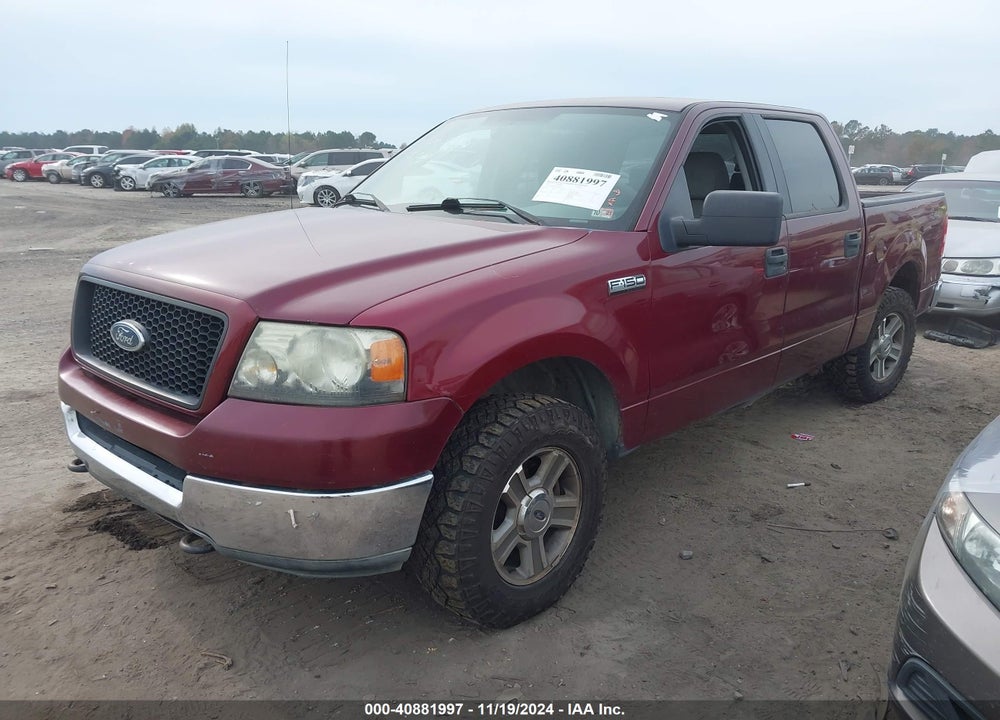 2005 FORD F-150 FX4/LARIAT/XLT VIN: 1FTPW14525KC31793