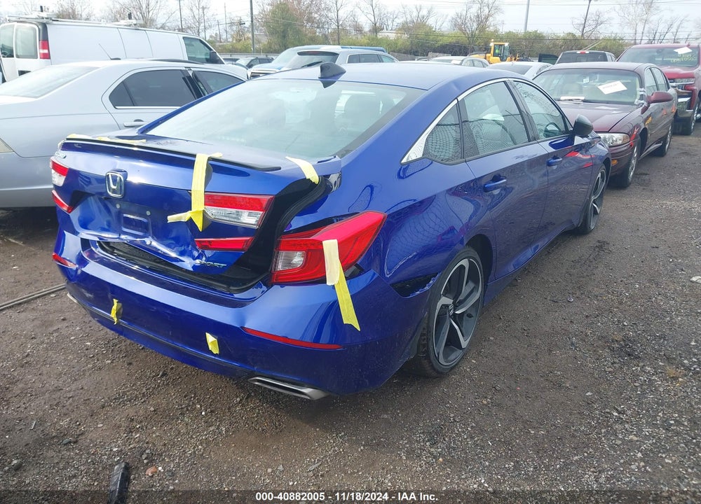 2022 HONDA ACCORD SPORT VIN: 1HGCV1F39NA047908