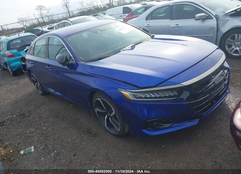 2022 HONDA ACCORD SPORT VIN: 1HGCV1F39NA047908