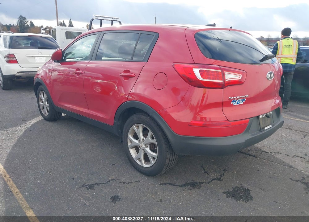 2012 KIA SPORTAGE LX VIN: KNDPBCA22C7330678