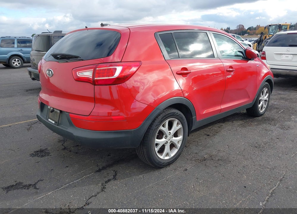 2012 KIA SPORTAGE LX VIN: KNDPBCA22C7330678