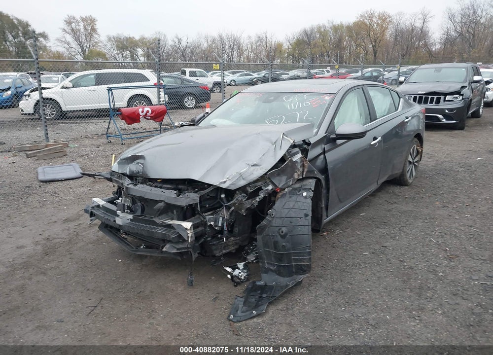 2022 NISSAN ALTIMA SV FWD VIN: 1N4BL4DV6NN375257