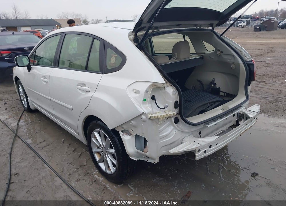 2012 SUBARU IMPREZA 2.0I PREMIUM VIN: JF1GPAC66CH245221