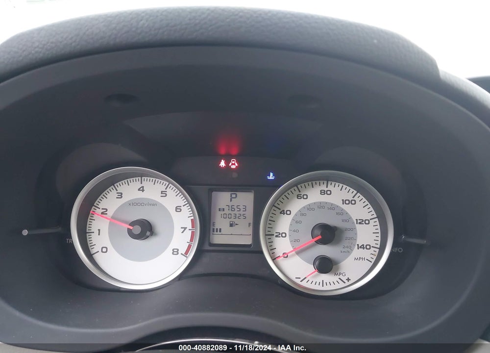 2012 SUBARU IMPREZA 2.0I PREMIUM VIN: JF1GPAC66CH245221