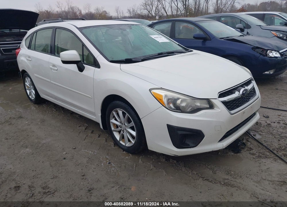 2012 SUBARU IMPREZA 2.0I PREMIUM VIN: JF1GPAC66CH245221